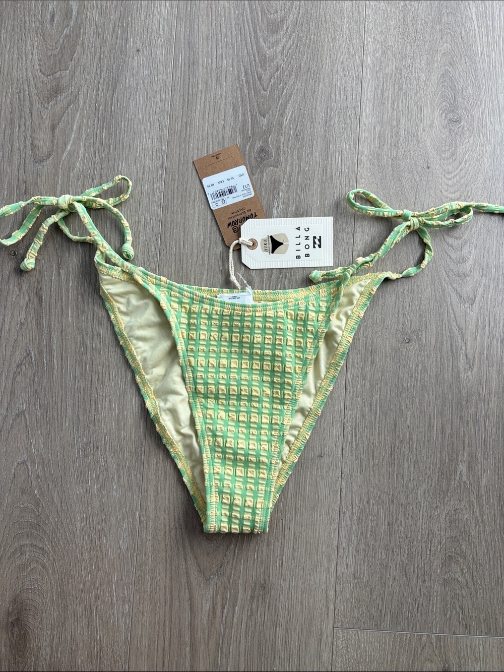 Billabong Wave Check Tie Side Bottom L